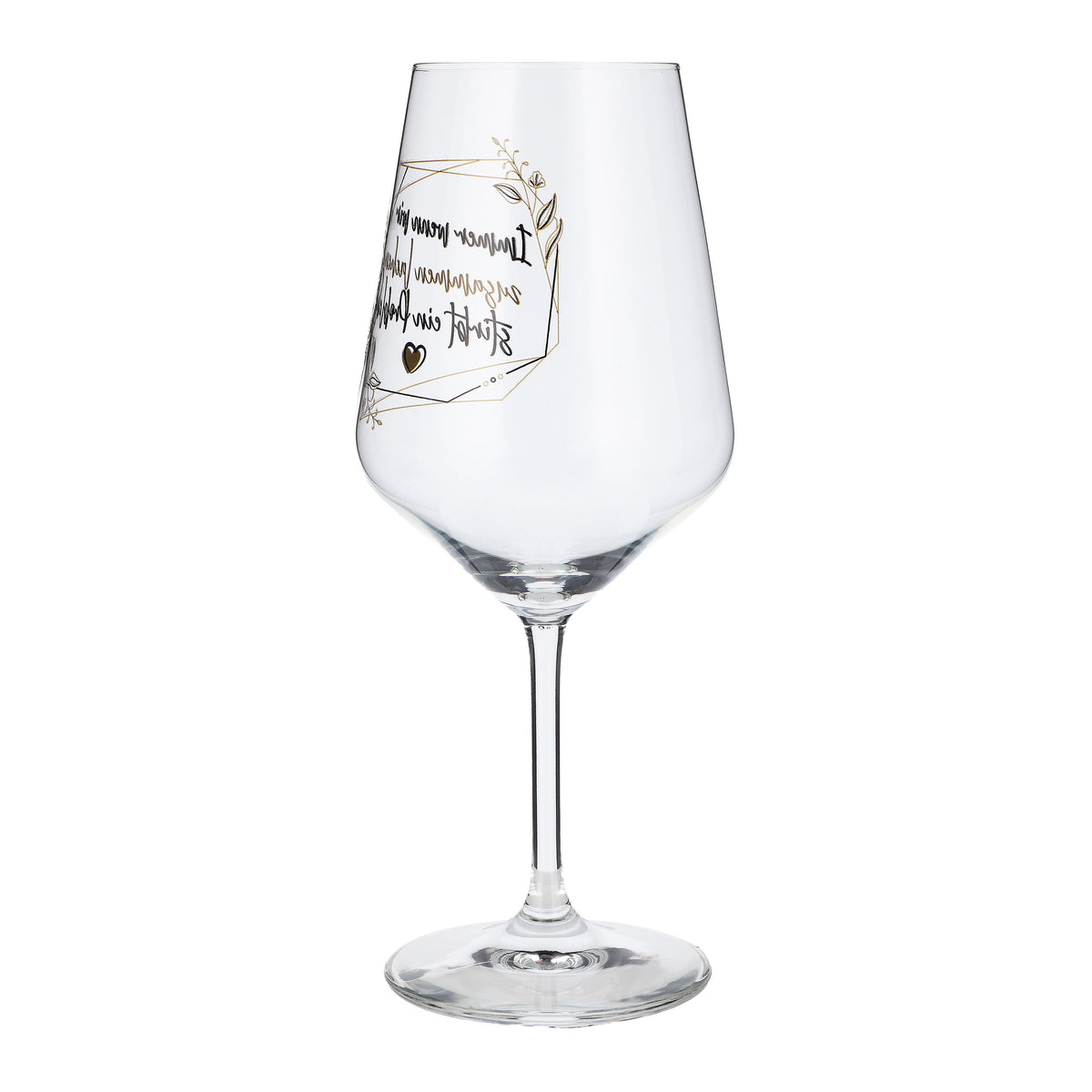 Bicchiere da vino Sipply con la frase «Quando ridiamo insieme», 0,5 l – Vista 7