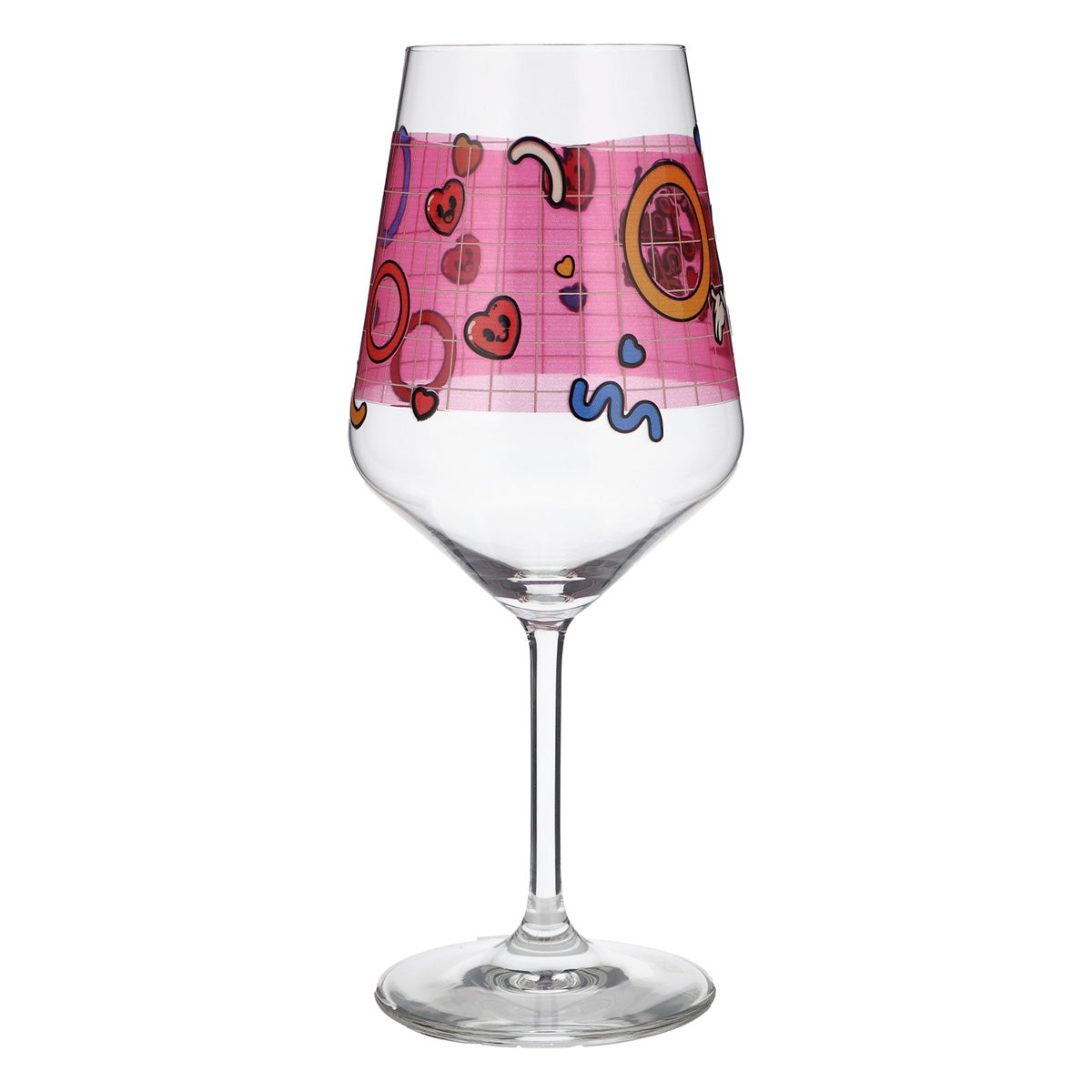 Bicchiere da vino Sipply per San Valentino "I Love You" Cuore Regalo 0,5 l con effetto trasparenza – Vista 7
