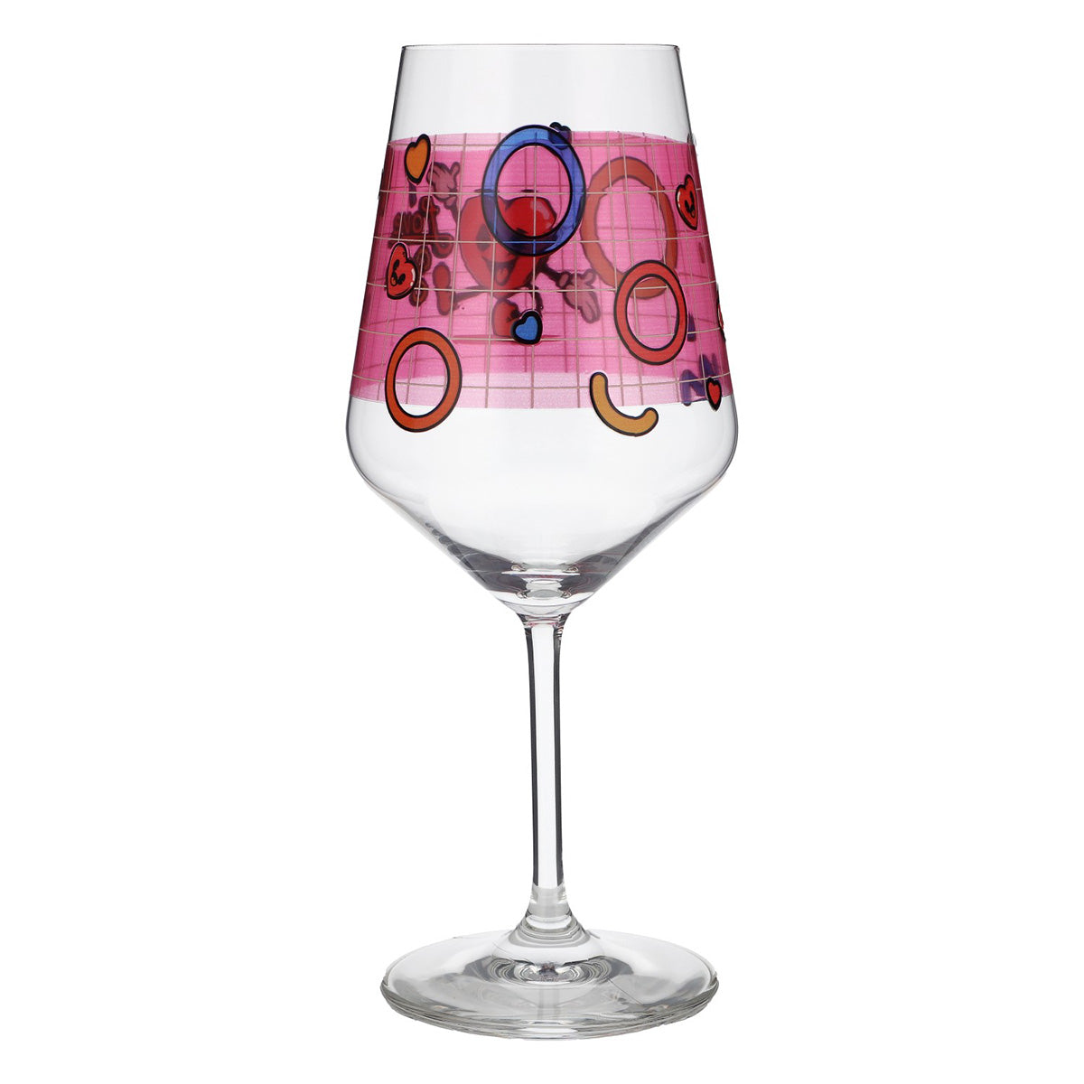 Bicchiere da vino Sipply per San Valentino "I Love You" Cuore Regalo 0,5 l con effetto trasparenza – Vista 8