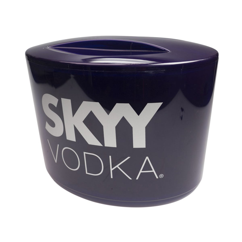 Skyy Vodka Eisbox 10 l Raffredda bottiglie con coperchio Raffredda bevande Contenitore per cubetti di ghiaccio