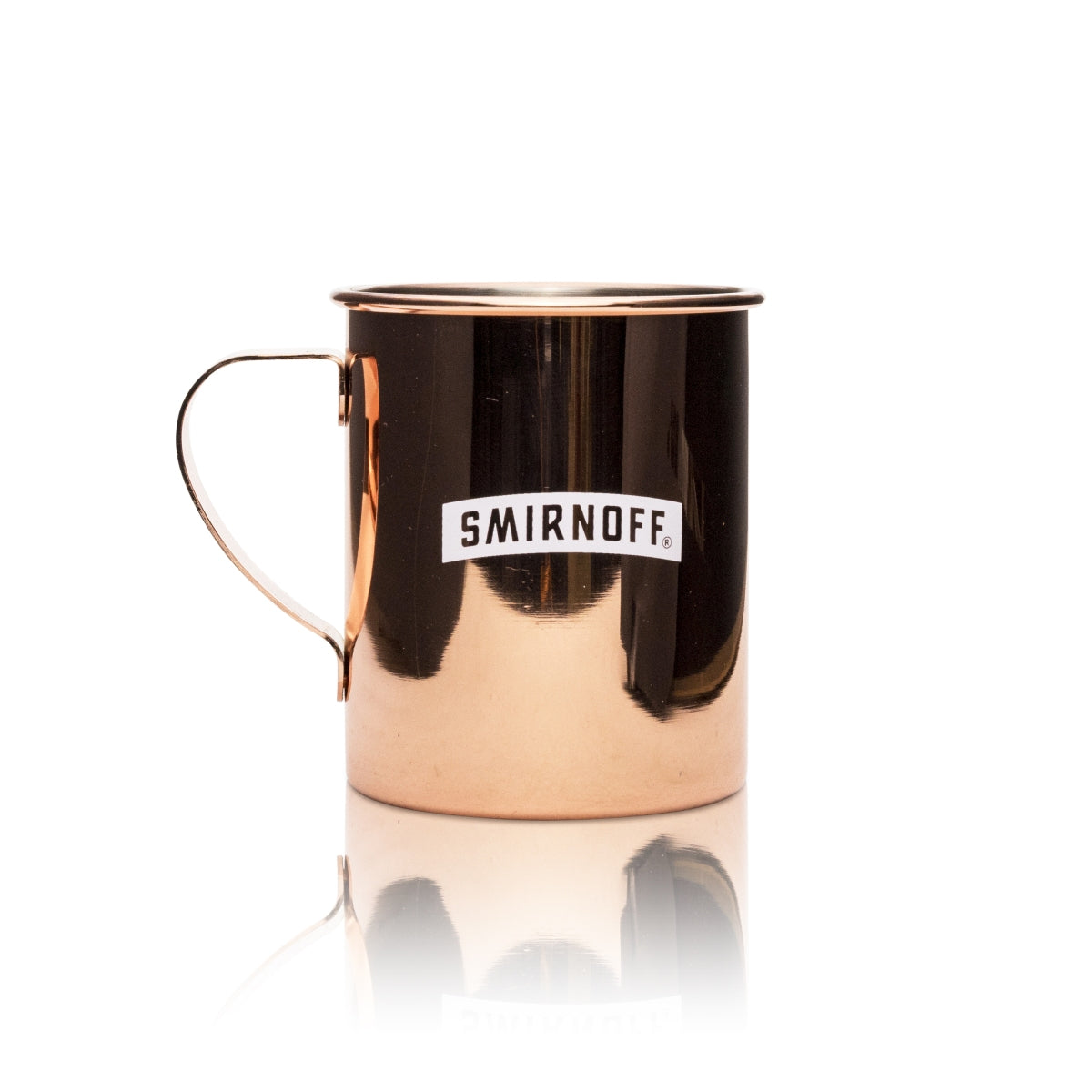 Smirnoff Bicchiere in rame 0,4 l Manico in metallo Bicchieri da cocktail Longdrink Mule Bar – Vista 2