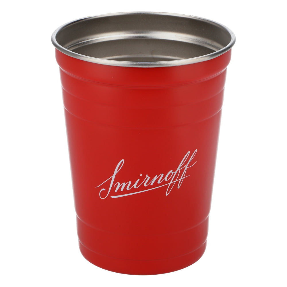 Smirnoff Vodka Bicchiere/bicchieri in alluminio Festival Tazza Edizione speciale