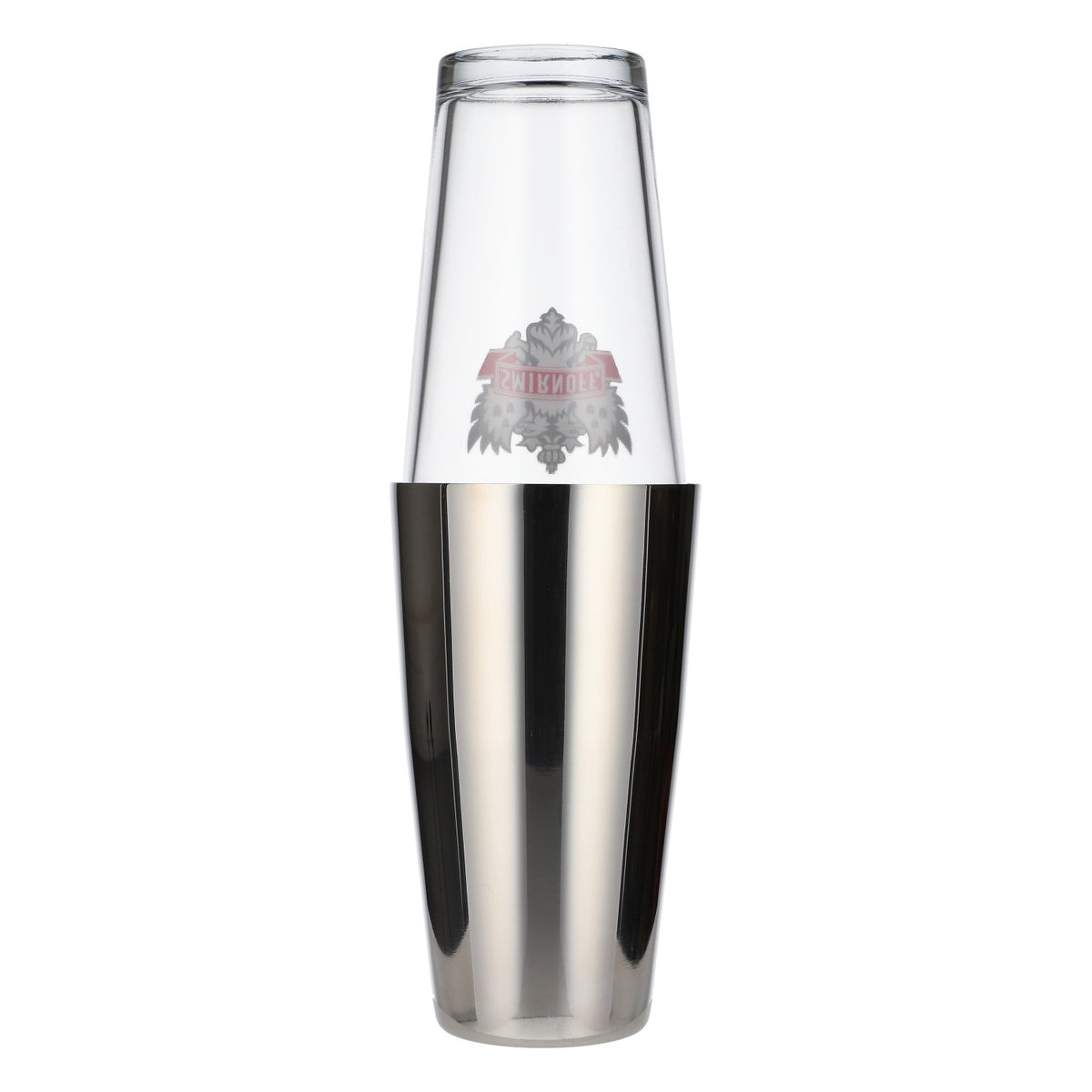 Vodka Smirnoff, shaker Boston in acciaio inossidabile, bicchiere, accessori da cocktail – Vista 3