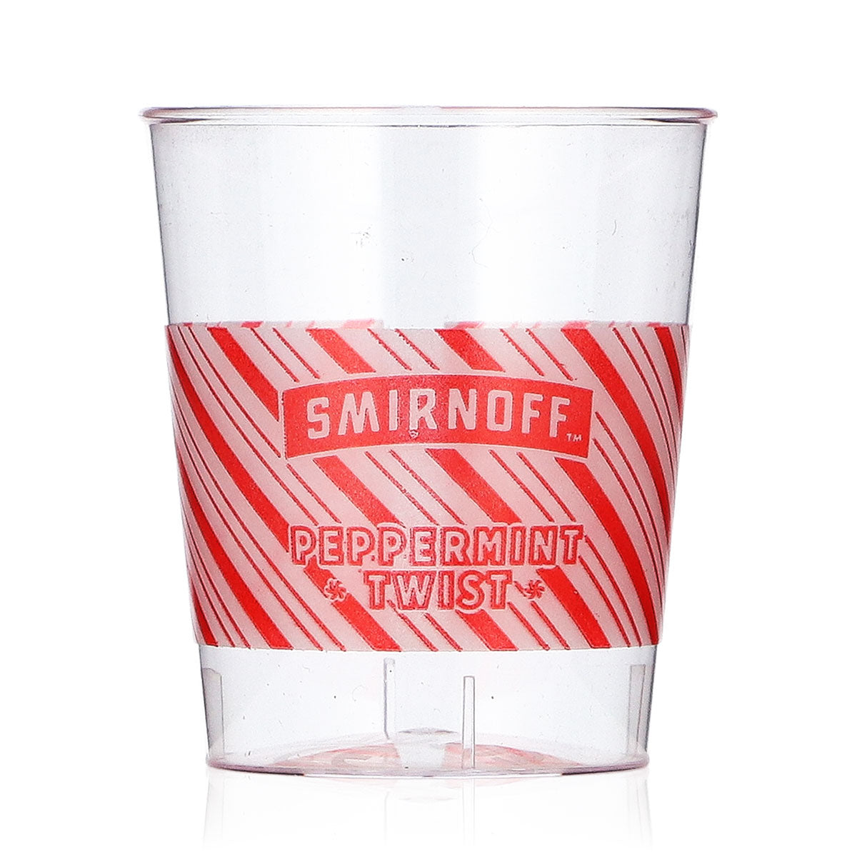 Bicchieri da vodka Smirnoff, confezione da 50 pezzi, 0,02 l, Peppermint Twist, bicchieri monouso in plastica – Vista 2