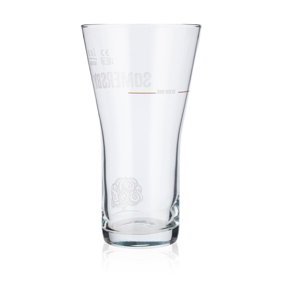 Bicchiere da sidro Somersby 0,5 l Bicchieri da sidro con logo satinato – Vista 3