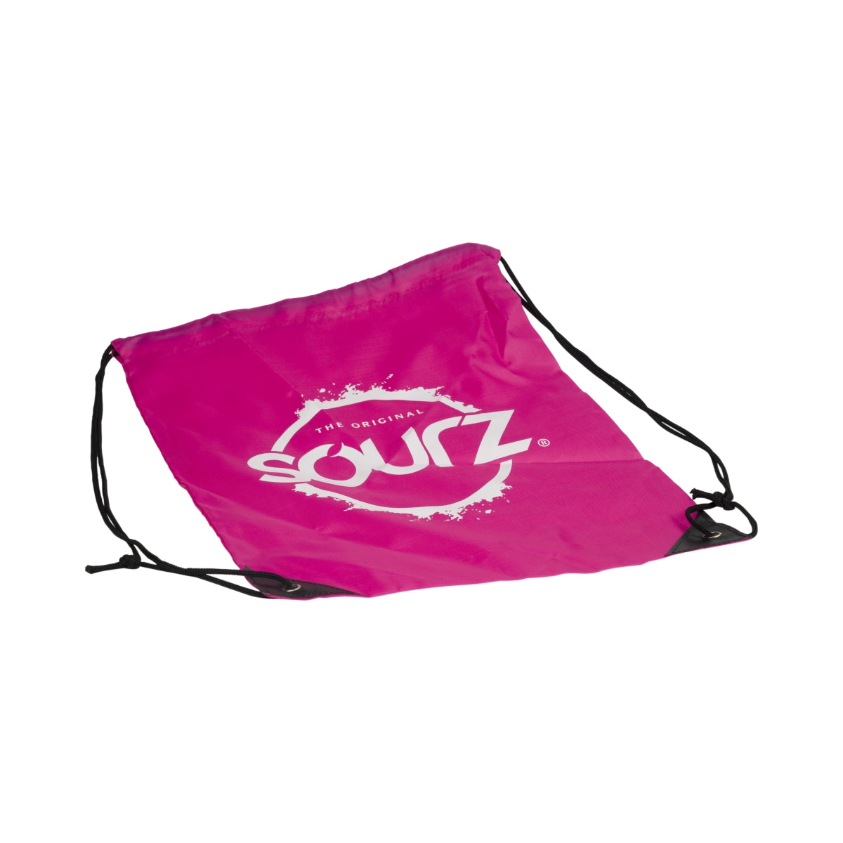 Borsa zaino in tela di iuta Sourz Liquore Festival Viaggi rosa rosa zaino – Vista 3