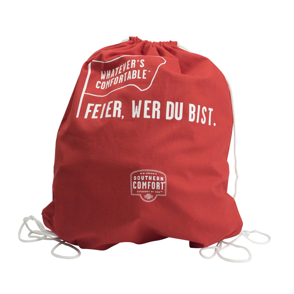 Borsa Southern Comfort in juta Zaino Zainetto Borsa sportiva Borsa da spiaggia Borsa per la spesa