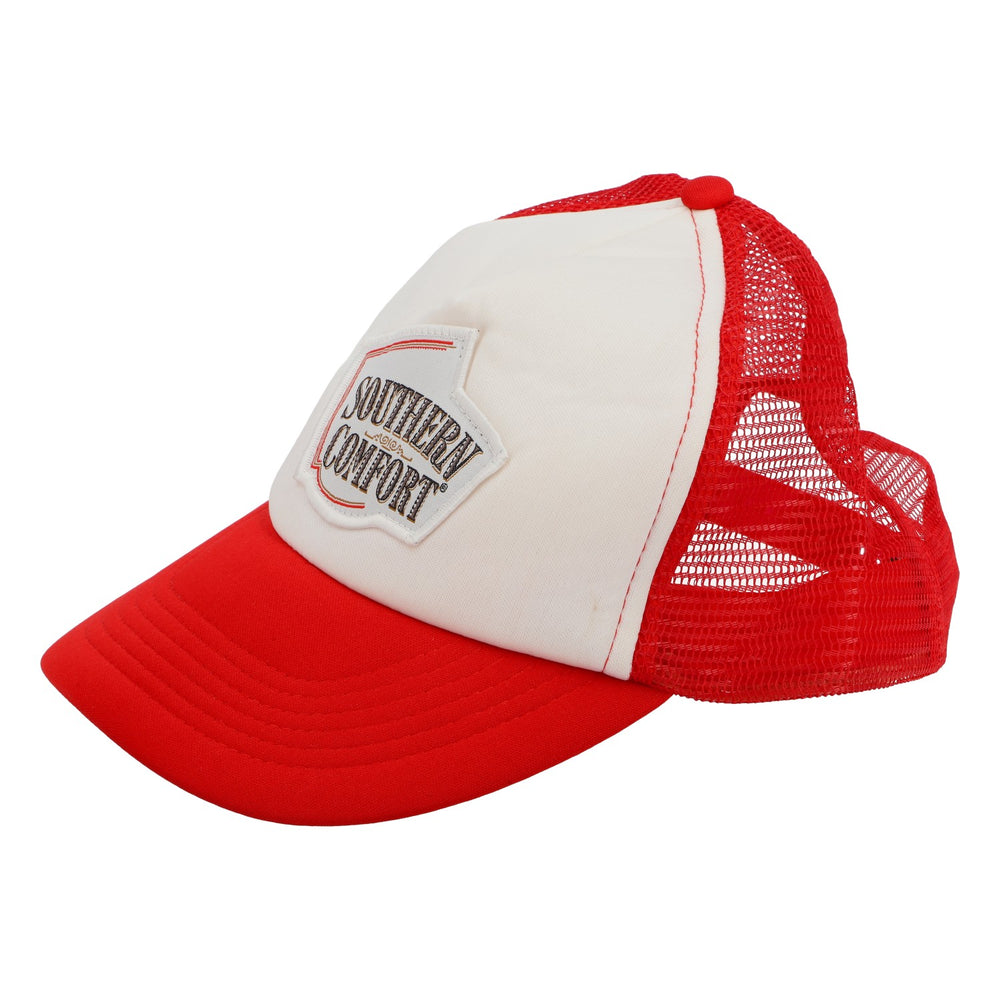 Cappellino da baseball Southern Comfort Whiskey Truckercap Cappellino rosso/bianco con rete