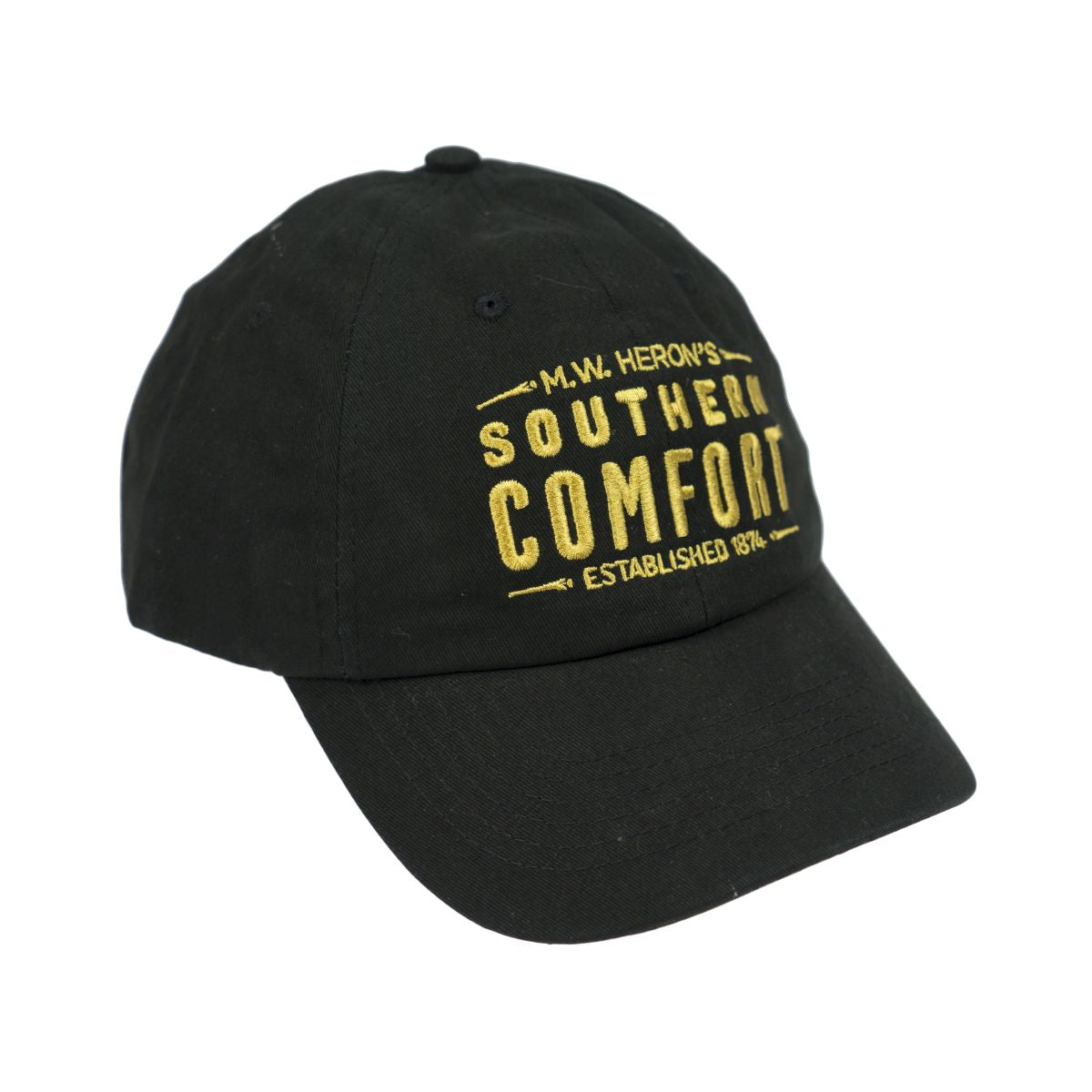 Cappellino Southern Comfort Whiskey Cappellino nero MW Herons Logo ricamato
