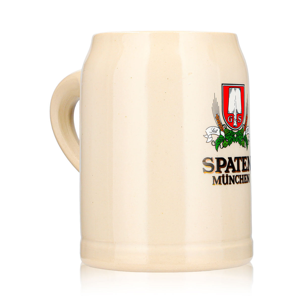 Bicchiere da birra Spaten da 0,5 l, boccale di Monaco, dal 1397, terracotta – Vista 2