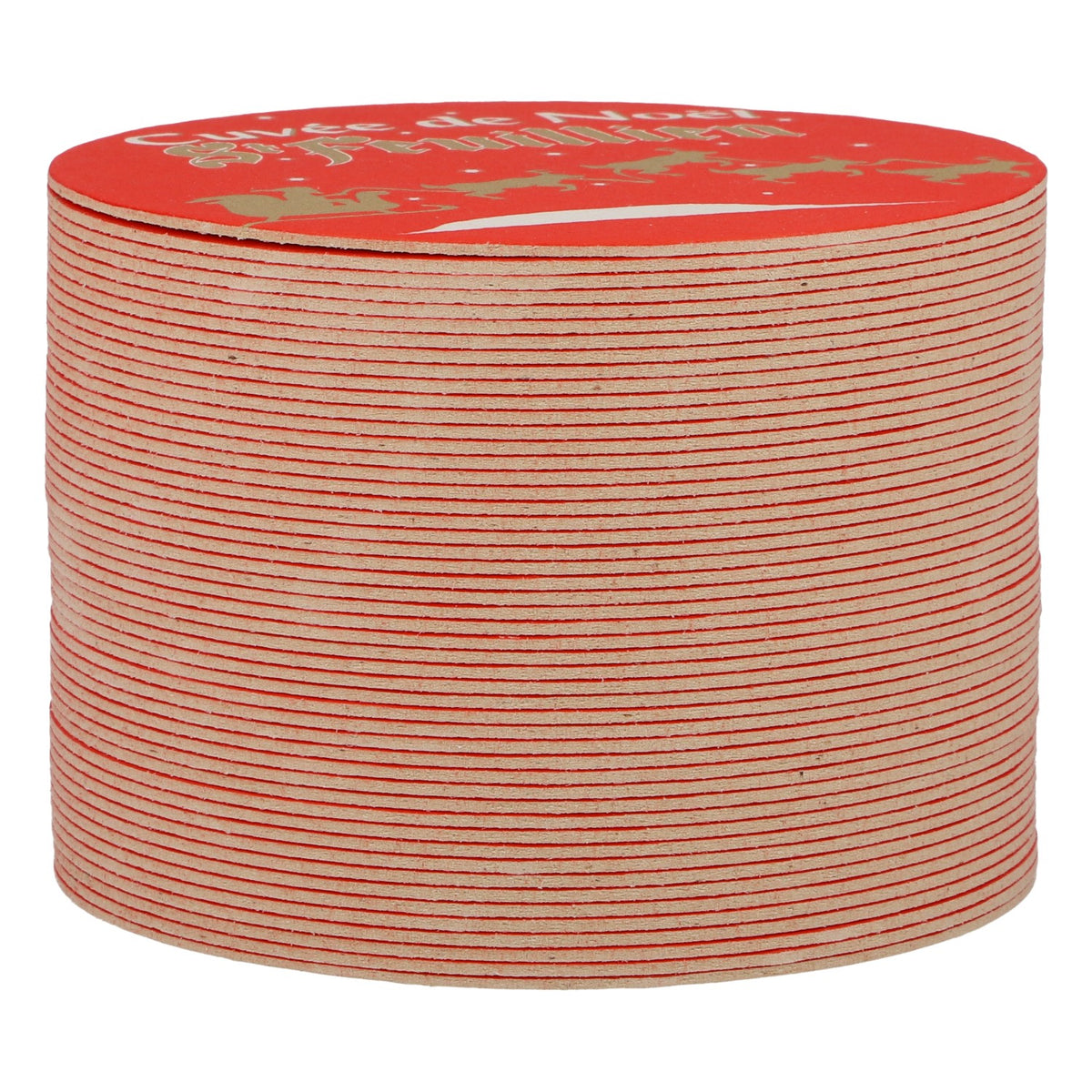 St. Feuillen Birra Sottobicchiere nuovo Carta rosso Coaster Sottobicchiere per bicchieri – Vista 2
