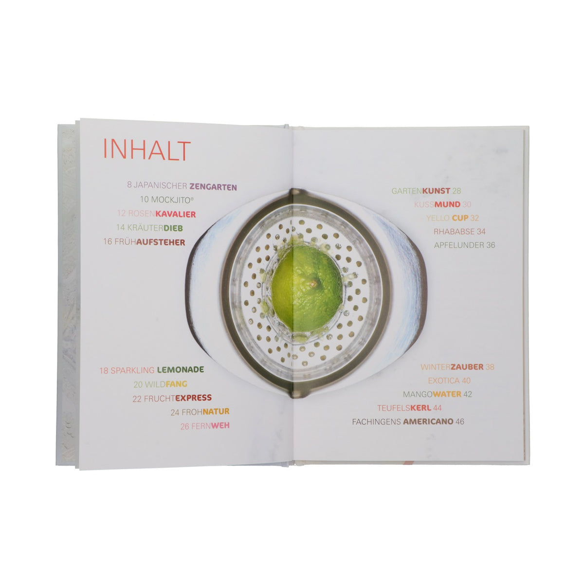 Staatl. Fachingen Wasser Libro "Cocktail e bevande a base d'acqua" analcolico, nuovo, cartaceo – Vista 2