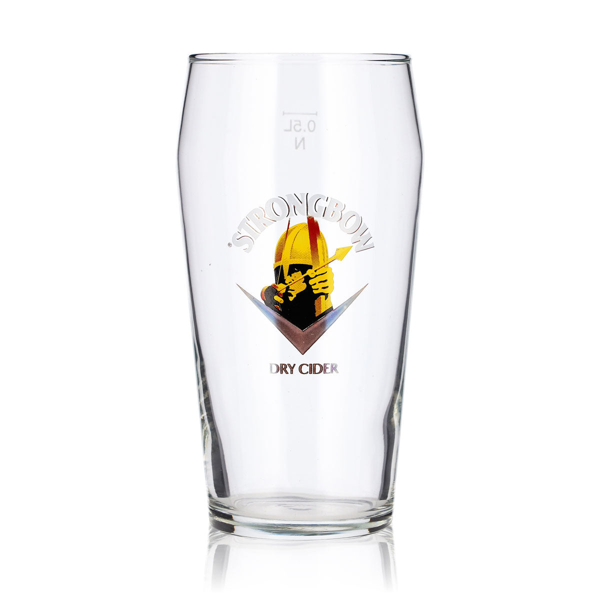 Bicchiere da sidro Strongbow da 0,5 l, bicchiere da birra con logo Schützen, boccale da birra Willibecher, boccale da birra Seidel