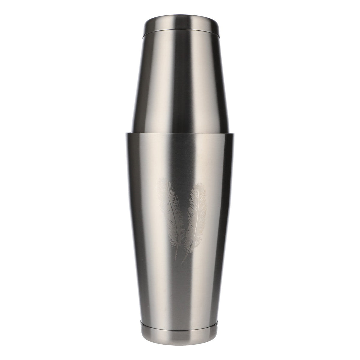 Tails Rum Shaker - Shaker da bar - Accessori da bar - Set da due pezzi - 0,5 l - Acciaio inossidabile