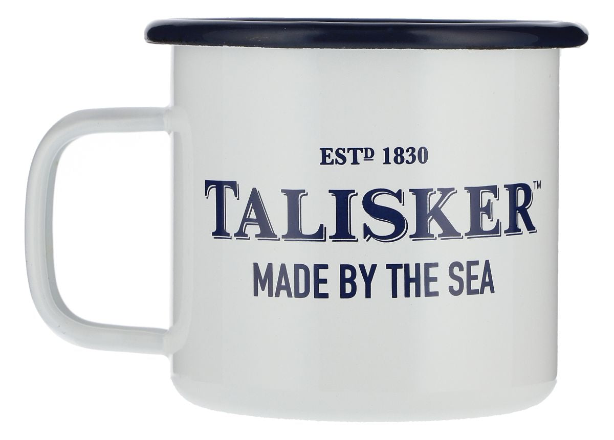Tazza Talisker in vetro 0,38 l Tazza con manico Bicchiere con manico Bicchiere in metallo Bicchiere da whisky