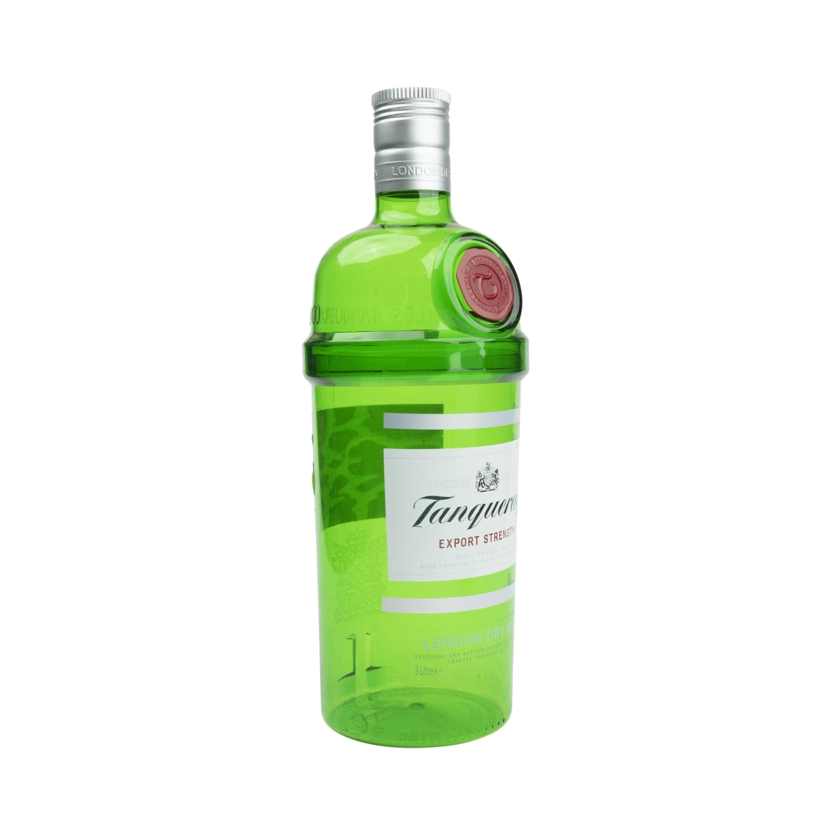 Tanqueray Gin 3l Bottiglia da esposizione VUOTA Espositore decorativo Bar EMPTY Plastica verde – Vista 2