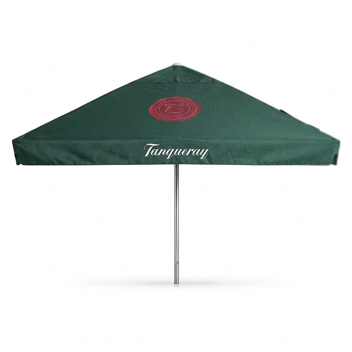 Ombrellone Tanqueray Gin 3x3 m con LED per birreria, ristorante e birreria all’aperto