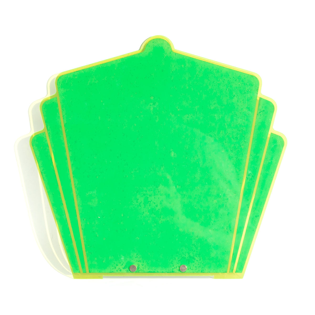 Tanqueray Gin Specchio Specchio pubblicitario Specchio da bar Utensili da bar 35x33 cm bordo verde – Vista 2