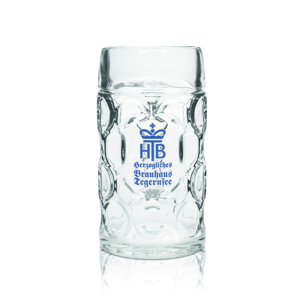 Bicchiere da birra Tegernsee 1 l boccale HB bicchieri in rilievo boccali Henkel Wiesn Beer