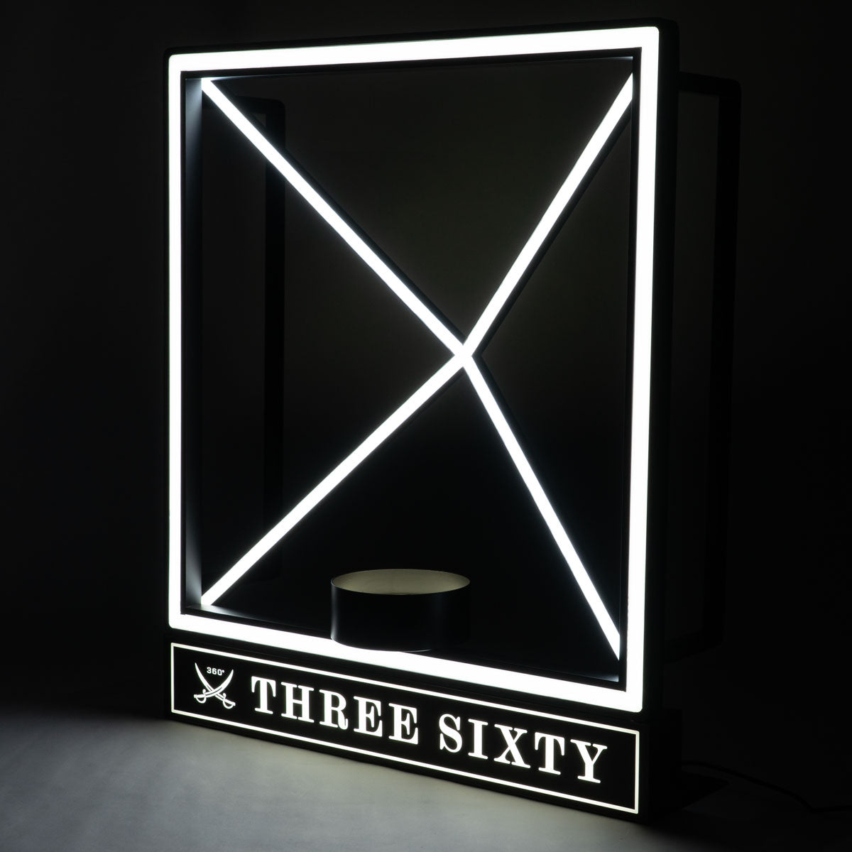 Three Sixty Glorifier Espositore luminoso a LED da 3 litri per bottiglie Decorativo