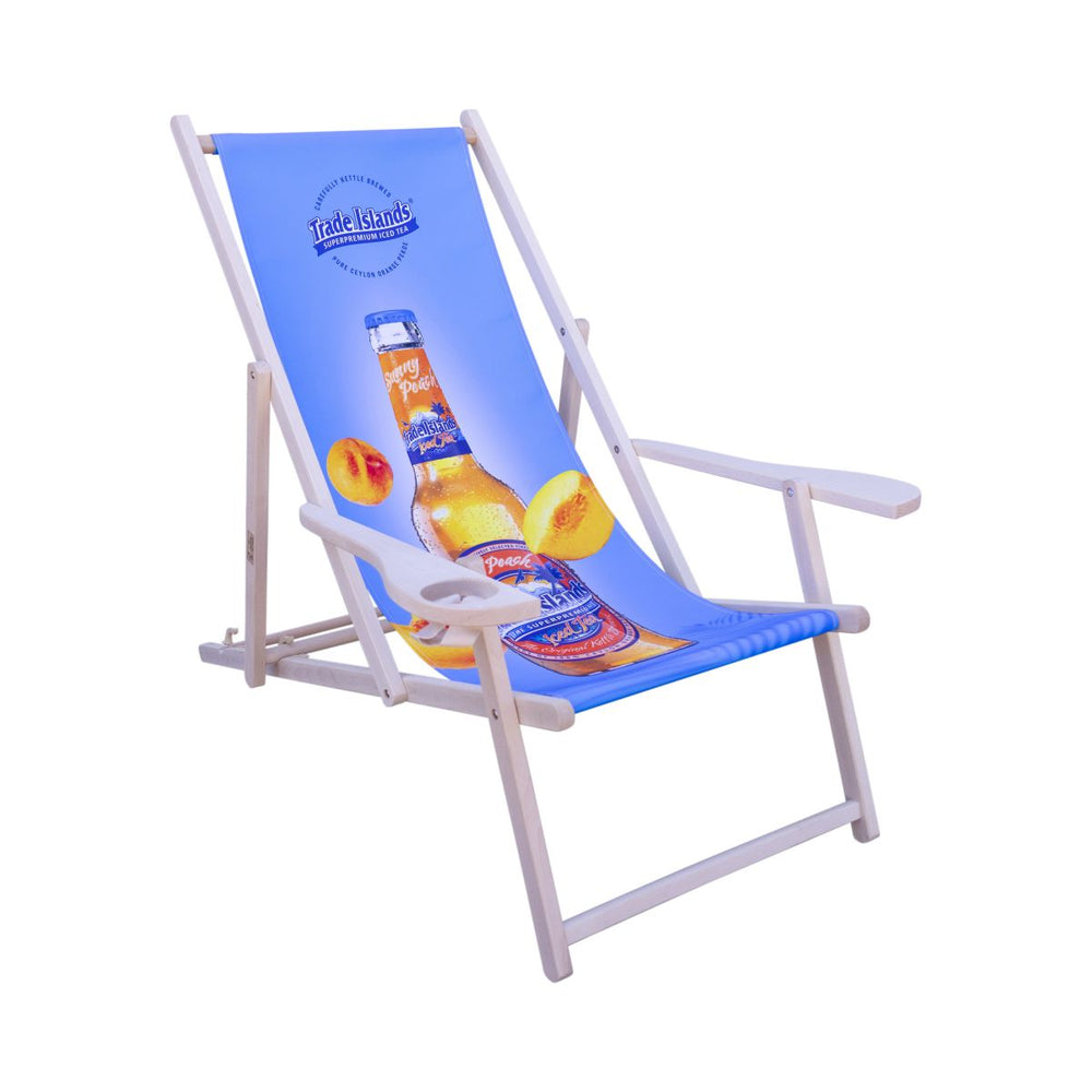 Trade Islands Sedia a sdraio pieghevole da giardino, da spiaggia, da campeggio