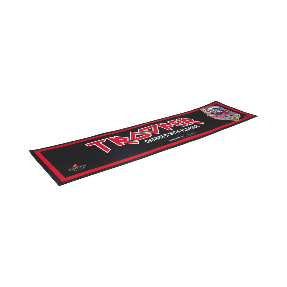 Tappetino da bar Trooper Beer 89x24 cm Robinson Iron Maiden Beer Runner Scolapavati