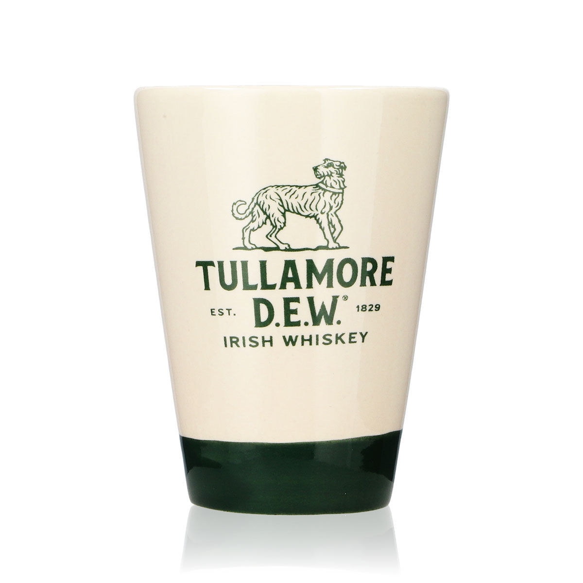 Tullamore Dew Whisky Bicchierino Shot Stamper Gres 0,09 l