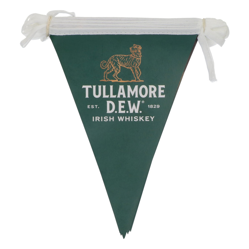 Tullamore Dew Whisky Ghirlanda per feste Catena decorativa Ghirlanda di bandierine Verde