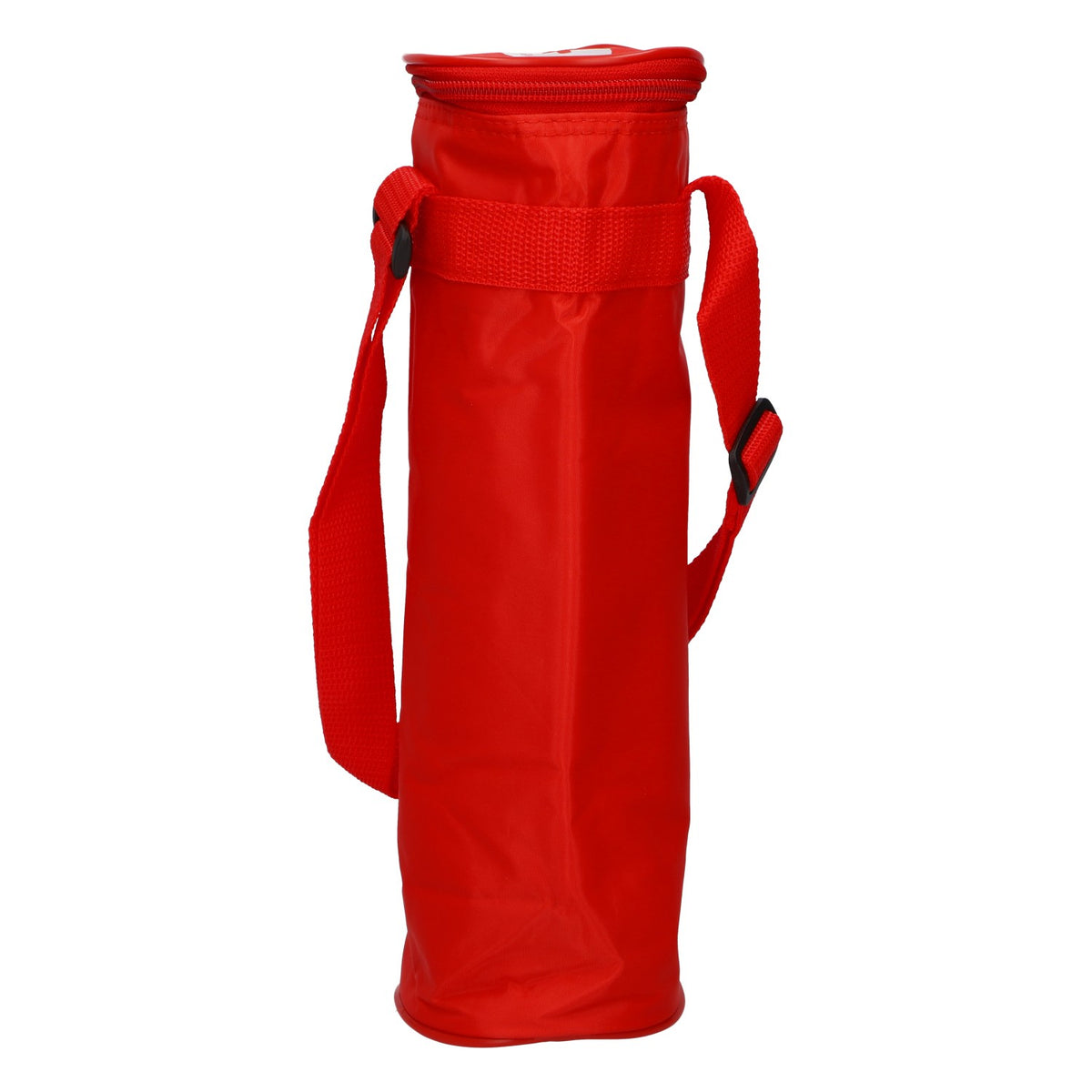 Refrigeratore per bottiglie Überkinger rosso, borsa termica isolante con cerniera e tracolla