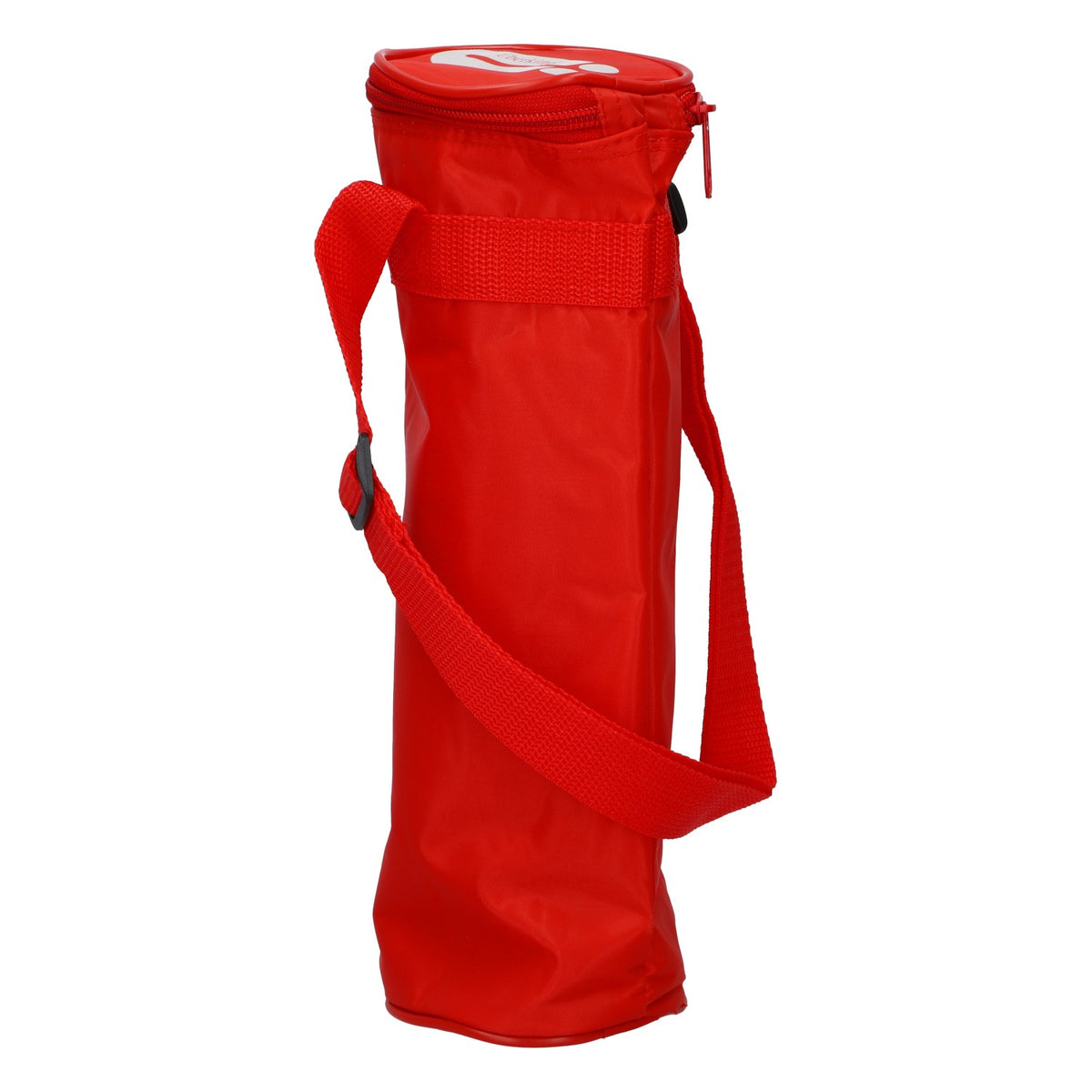 Refrigeratore per bottiglie Überkinger rosso, borsa termica isolante con cerniera e tracolla – Vista 3