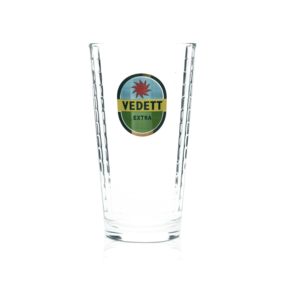 Bicchiere da birra Vedett 0,33 l "Extra" in rilievo Bicchieri Beer Belgium Craft Pils 33 cl