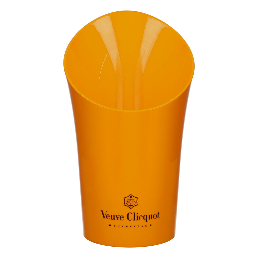 Refrigeratore per champagne Veuve Clicquot, singolo, arancione, articolo di seconda scelta, usato, proveniente da esposizione