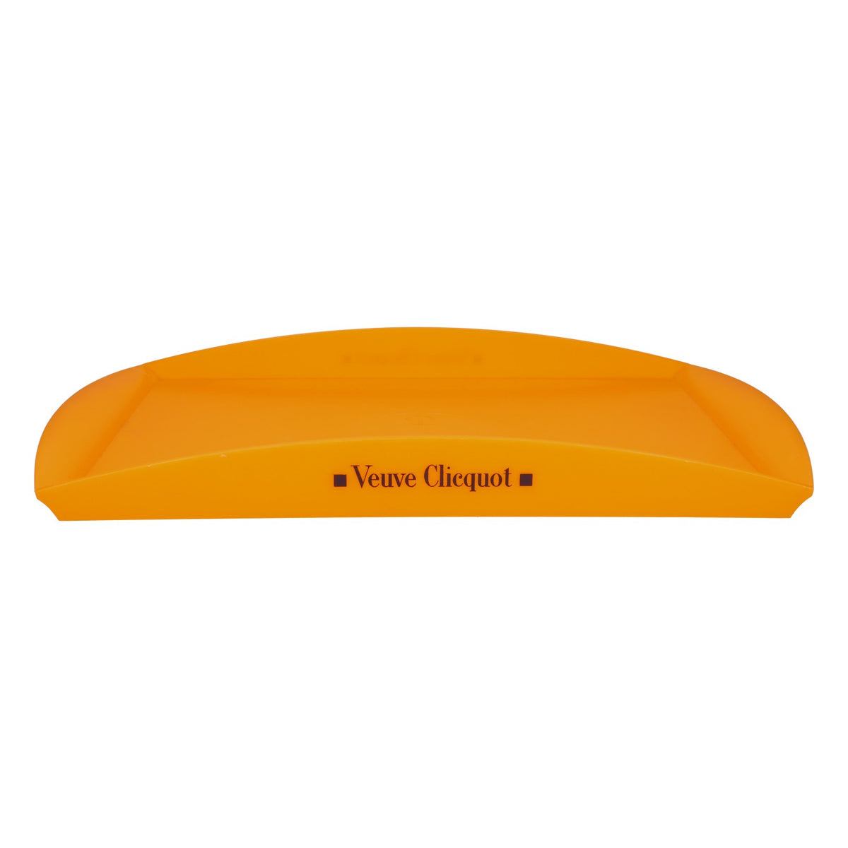 Vassoio da portata per champagne Veuve Clicquot Deluxe in plastica arancione – Vista 2