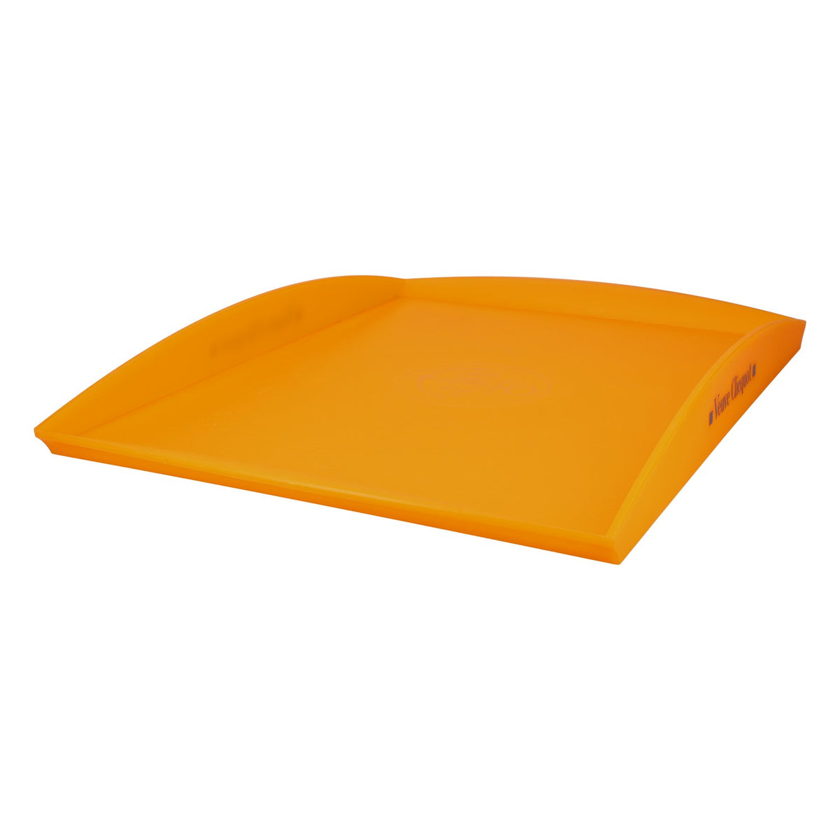 Vassoio da portata per champagne Veuve Clicquot Deluxe in plastica arancione – Vista 3