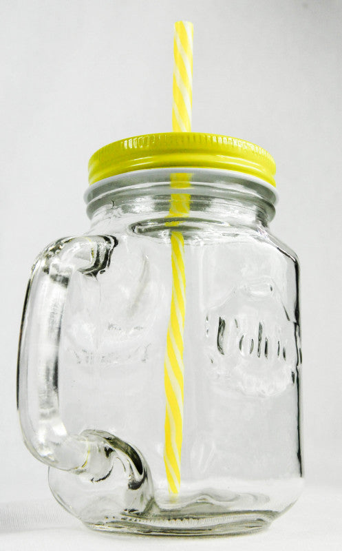 Acqua Volvic Bicchiere Icetee Jar Bicchieri Iceteekrug Versione gialla