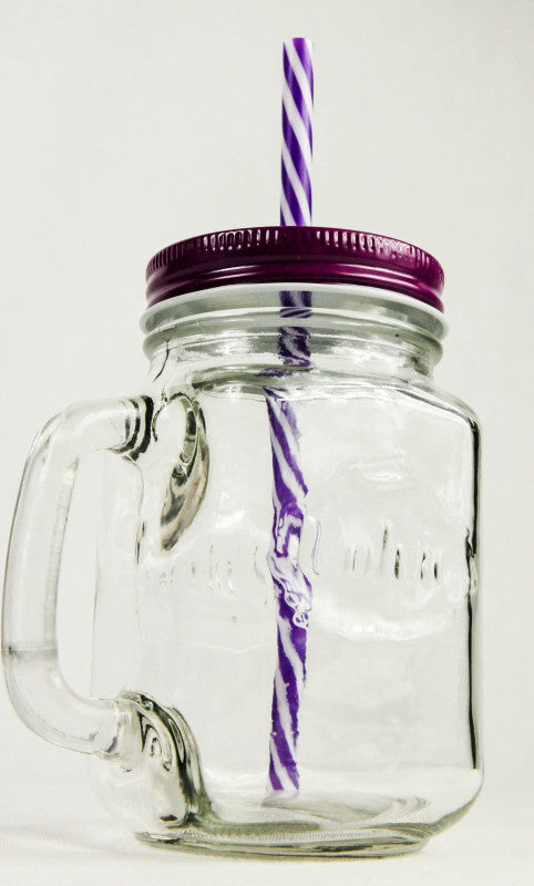 Acqua Volvic Bicchiere Icetee Jar Bicchieri Iceteekrug Versione viola – Vista 2