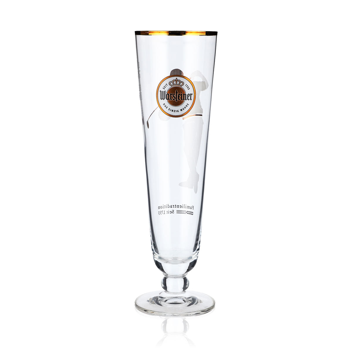 Bicchiere da birra Warsteiner 0,25 l Bicchieri da birra Bicchiere da collezione Coppa Golfista