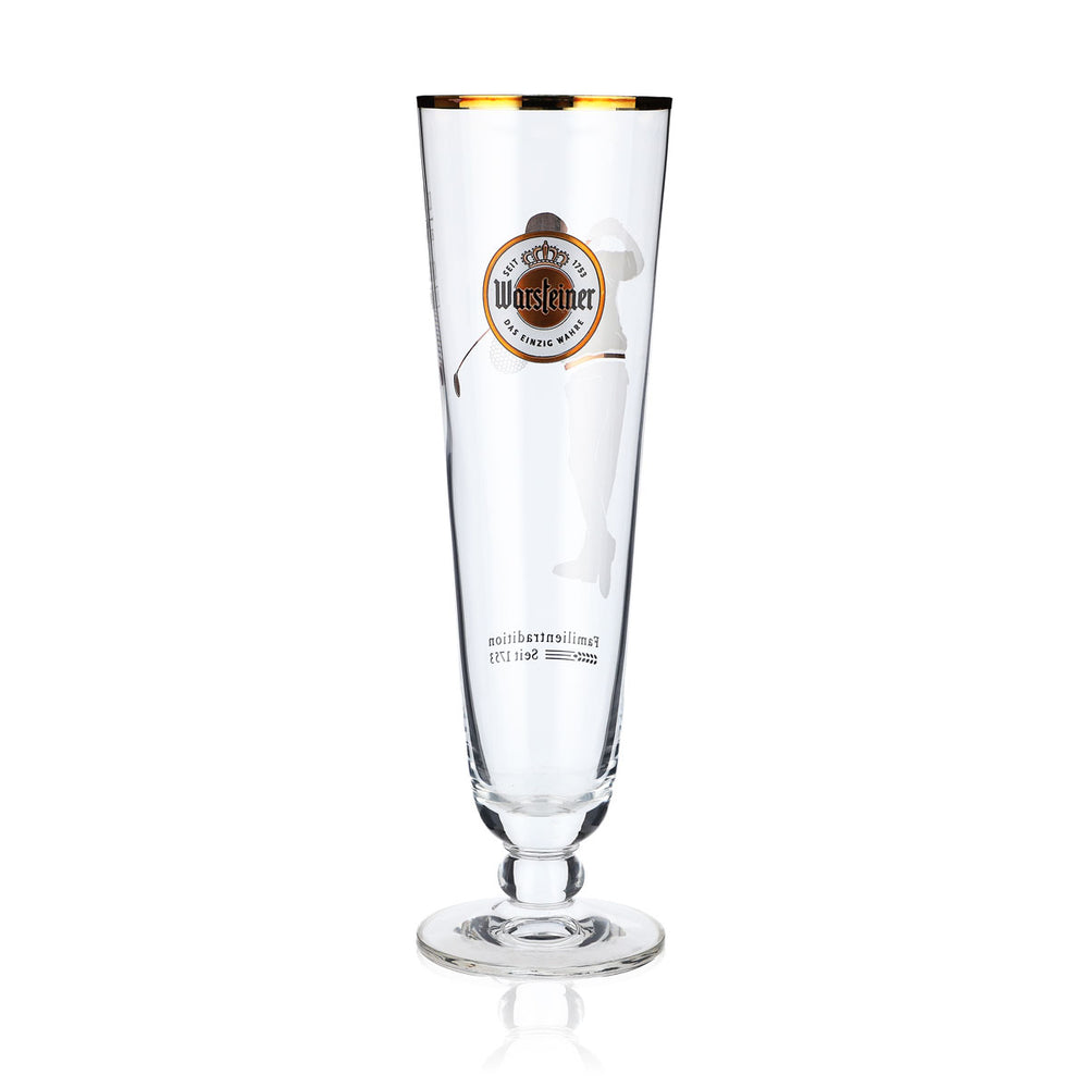 Bicchiere da birra Warsteiner 0,25 l Bicchieri da birra Bicchiere da collezione Coppa Golfista