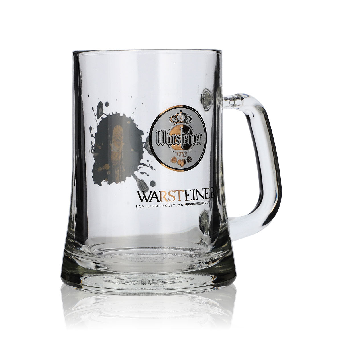 Bicchiere da birra Warsteiner 0,3 l Boccale da birra Seidel Boccale da collezione "Mikrophon" Boccale – Vista 2