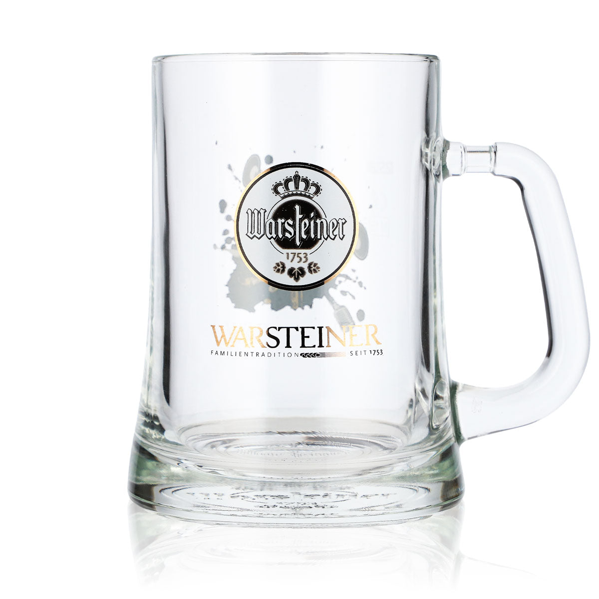 Bicchiere da birra Warsteiner da 0,3 l, design musicale in edizione limitata "Microfono" Rastal