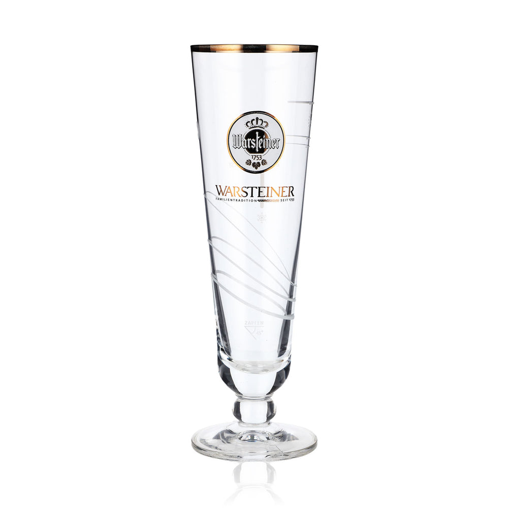 Bicchiere da birra Warsteiner Bicchieri da birra Istruzioni Bicchiere da birra con temperatura colorata "Z"