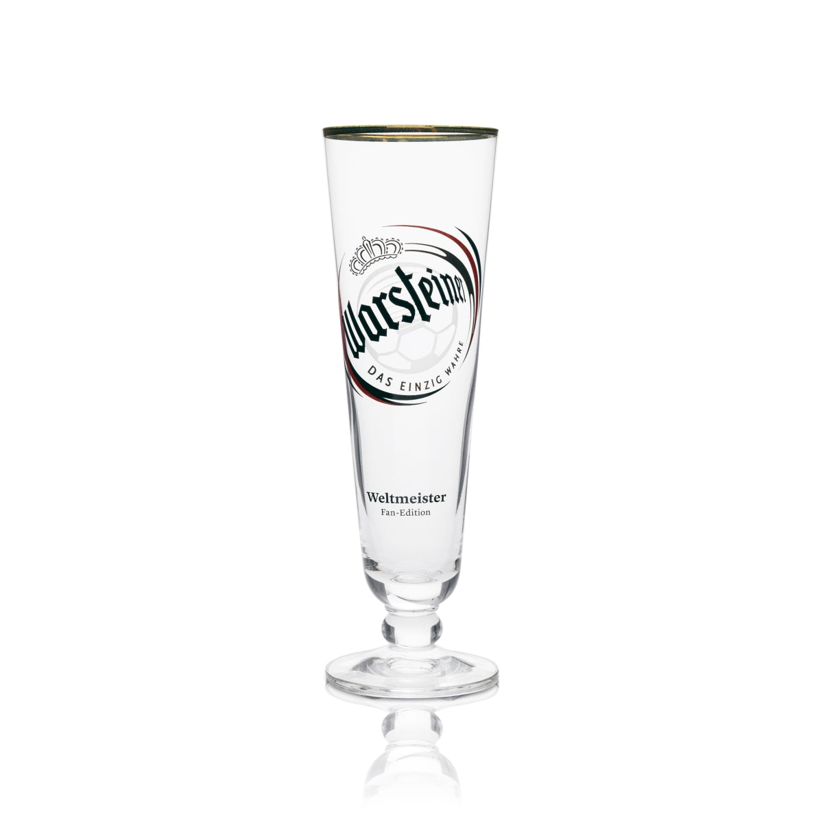 6 bicchieri da birra Warsteiner Tulipano Edizione speciale Fan Edition Campione del mondo 300 ml – Vista 2