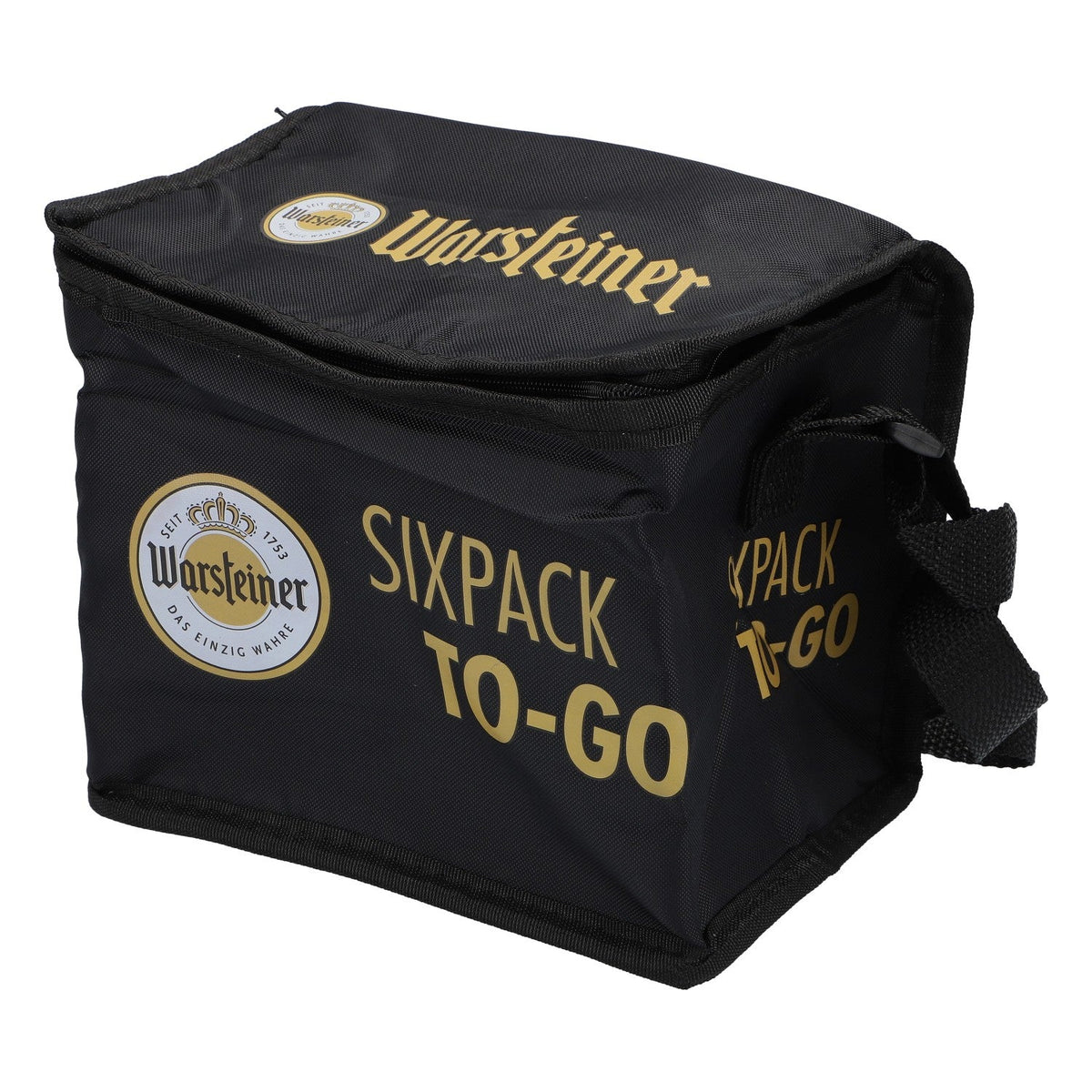 5x Warsteiner Birra Borsa termica Borsa termica per birra Frigo portatile Sixpack Mini nero – Vista 2