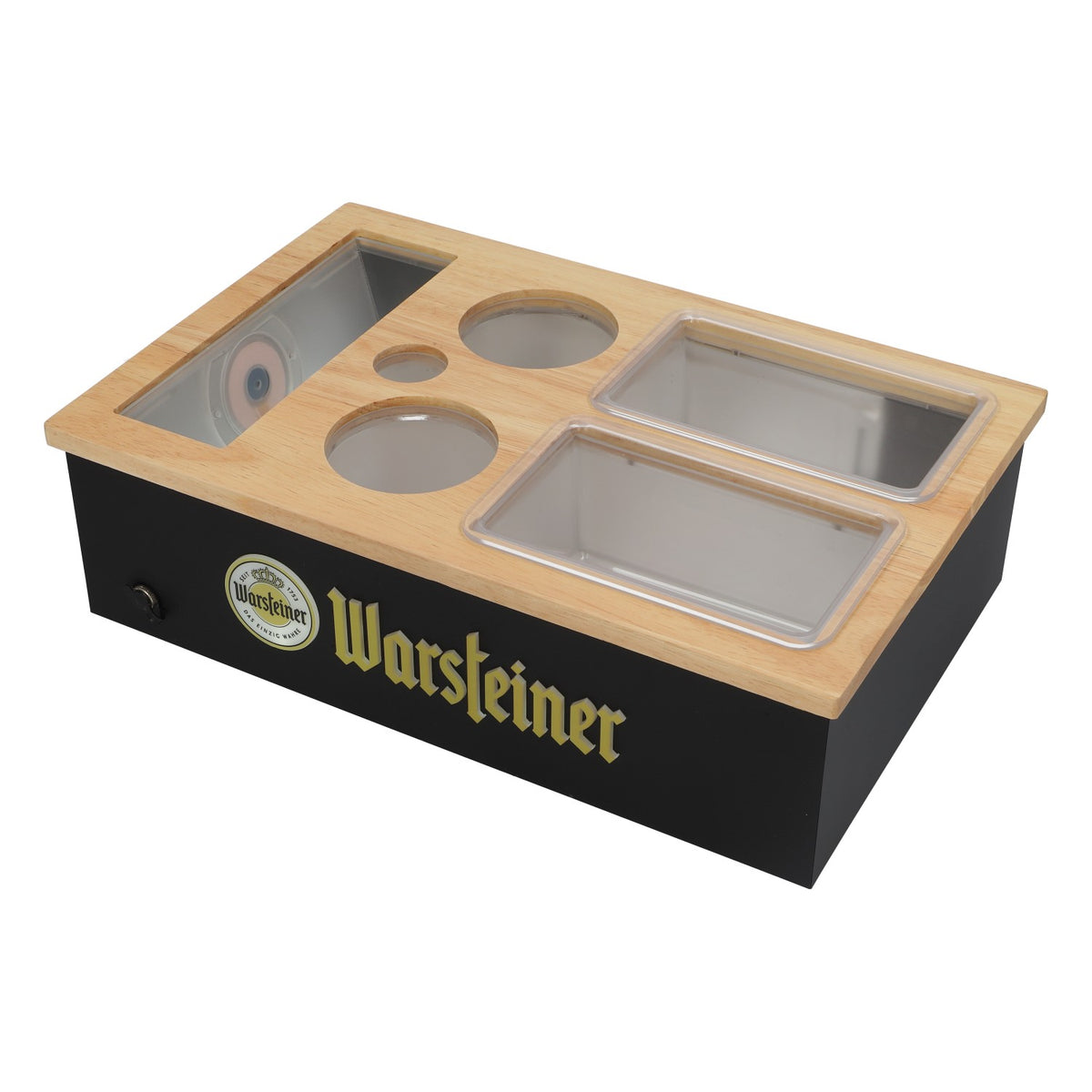 Birra Warsteiner Insegna luminosa a LED Altoparlante Bluetooth Scatola per snack Scatola per servire – Vista 5