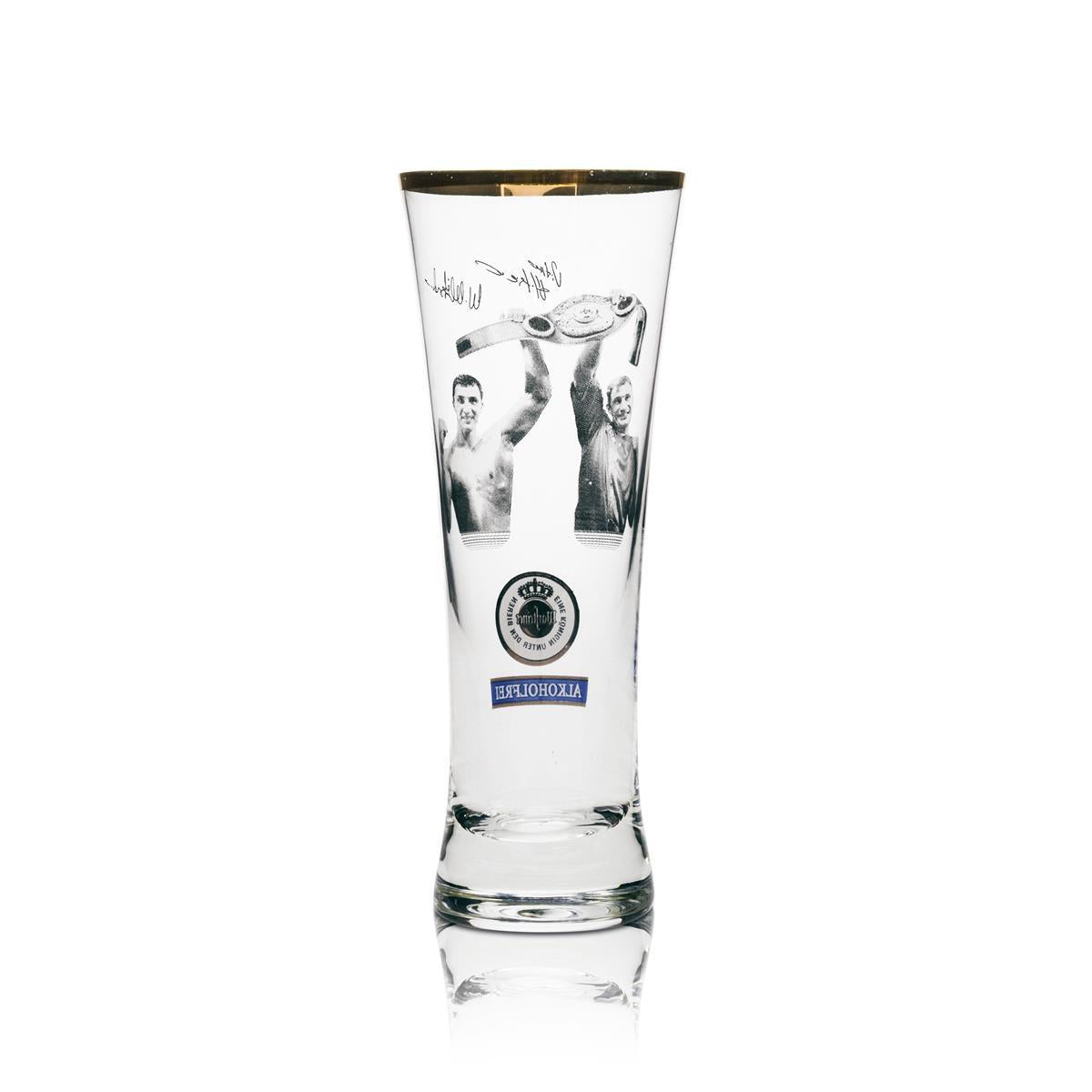 Bicchiere da birra Warsteiner Klitschko Pokal Bicchiere da collezione Analcolico Bicchieri Edizione speciale – Vista 2