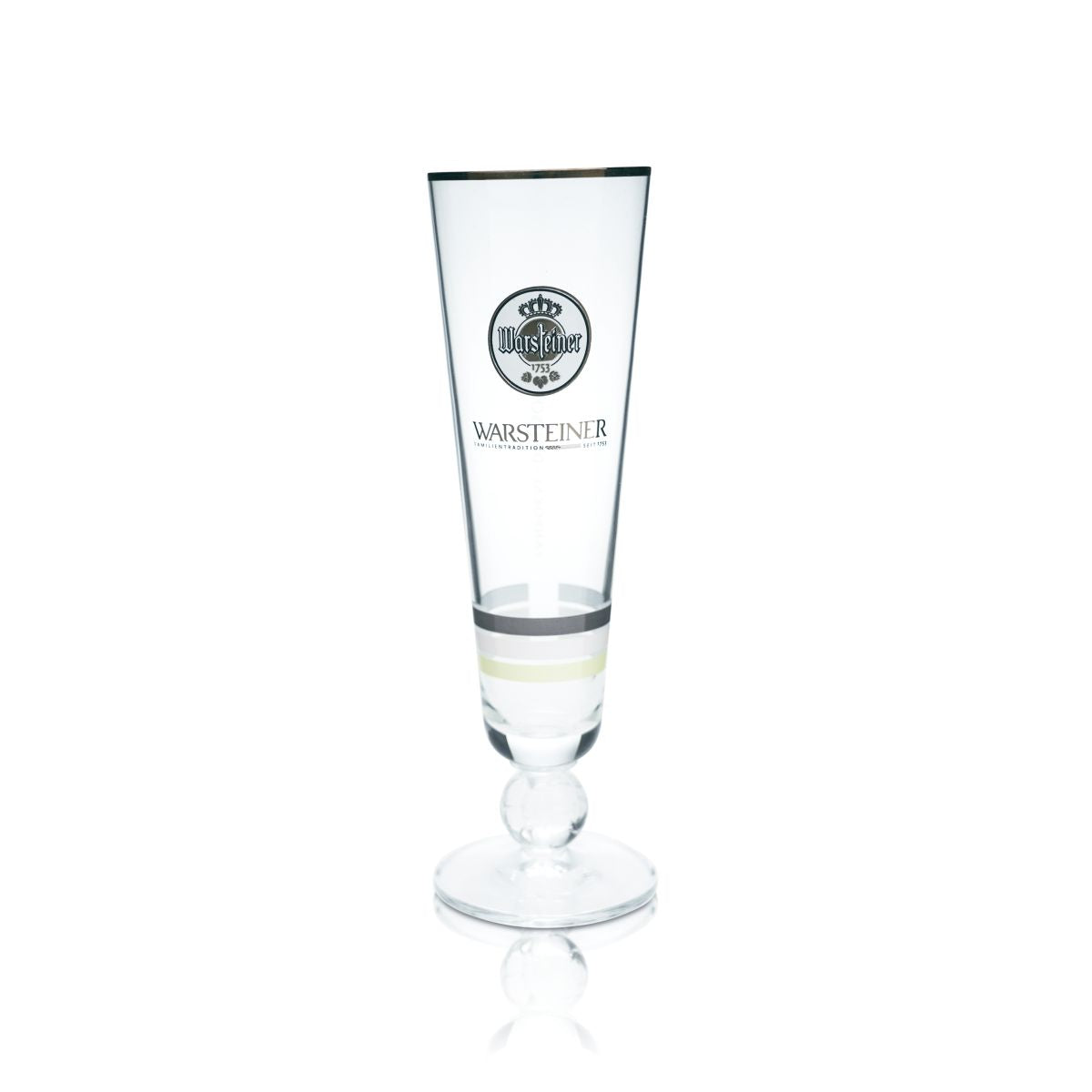 Bicchiere da birra Warsteiner Pokalglas 0,26 l Pilstulpe Fan-Pokal Germania Bicchiere da calcio