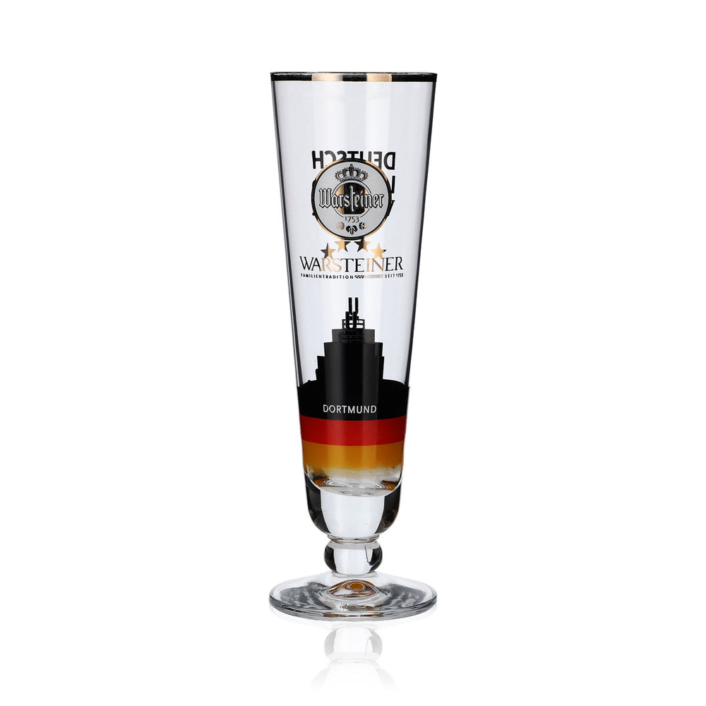 Bicchiere da collezione Warsteiner 0,2 l Coppa Dortmund Germania Calcio Edizione speciale