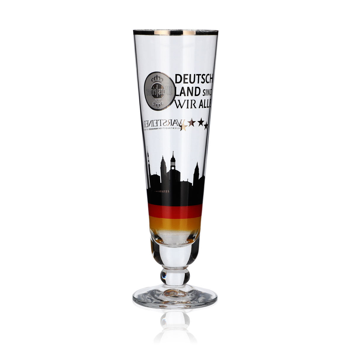 Bicchiere da collezione Warsteiner 0,2 l Coppa Amburgo Germania Calcio Edizione speciale – Vista 3