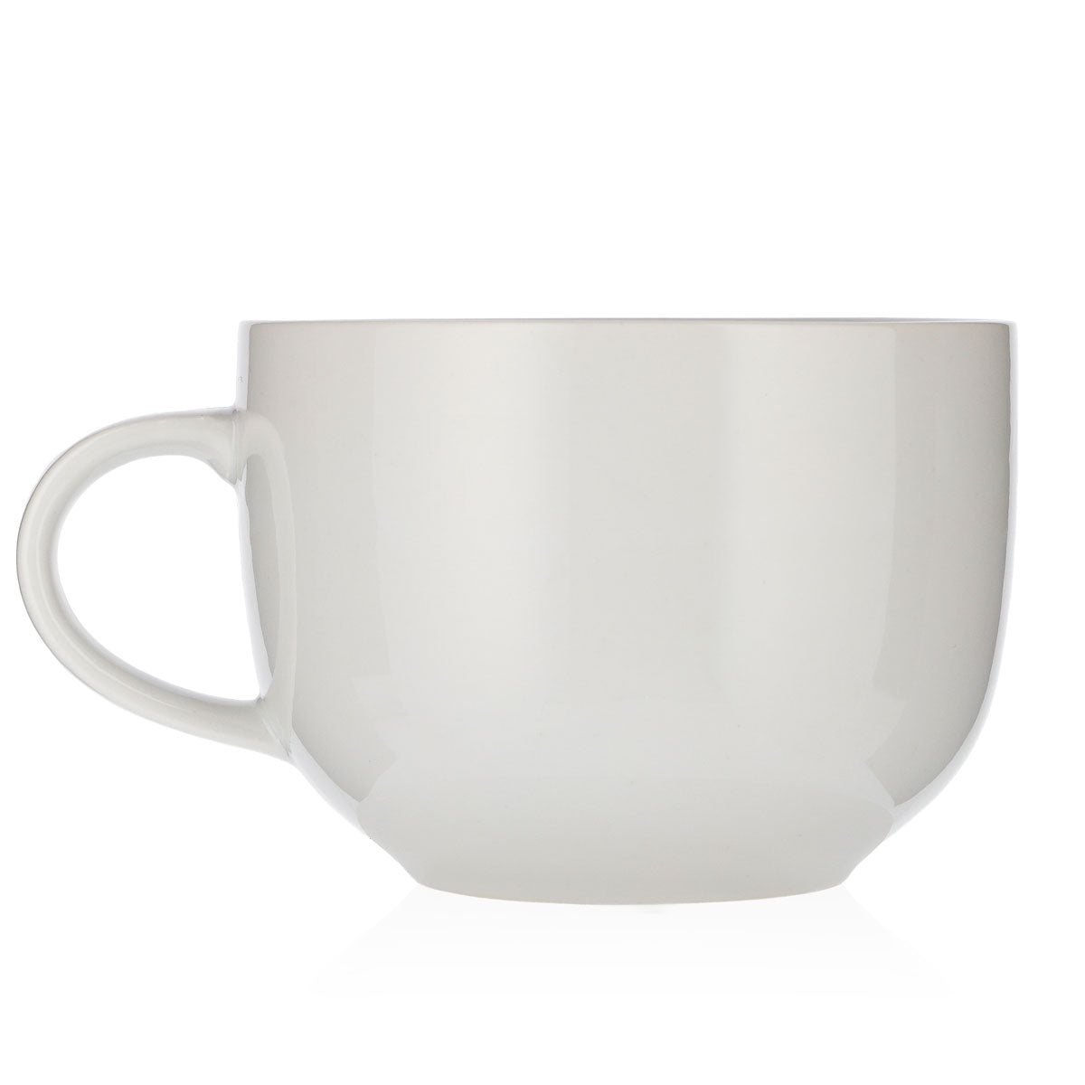 WAS Bicchiere 0,45 l Tazza Tazza da caffè Tazza da caffè latte Jumbo Porcelana – Vista 5