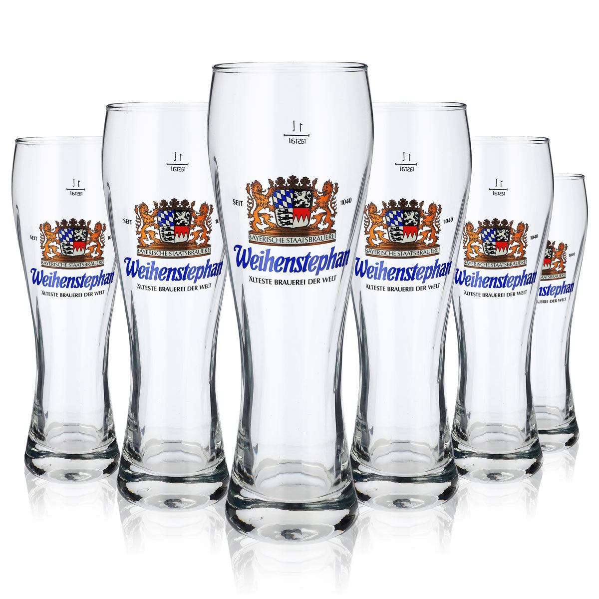 Bicchiere da birra Weihenstephan XXl 1 l Bicchiere gigante Bicchiere gigante Bicchiere da birra bianca – Vista 4